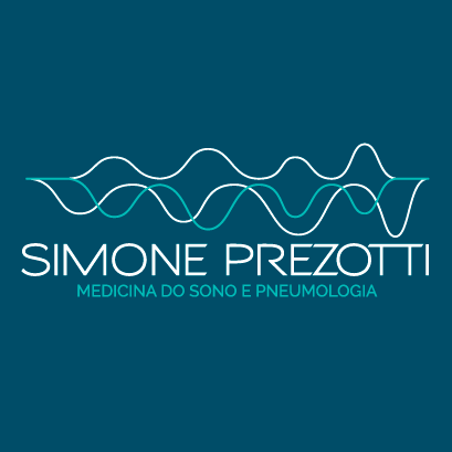 Logotipo azul da Dra. Simone Prezotti