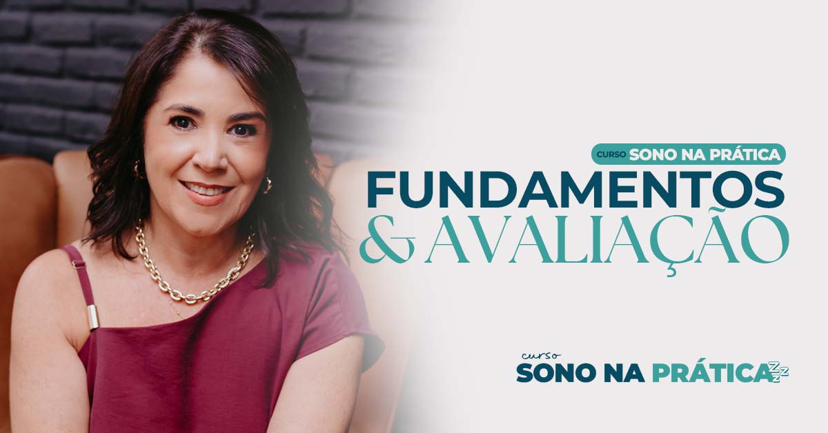 Card de divulgação do curso online Sono na Prática: Fundamentos e Avaliação, da Dra. Simone Prezotti, para médicos que desejam aprender avaliação clínica do sono.