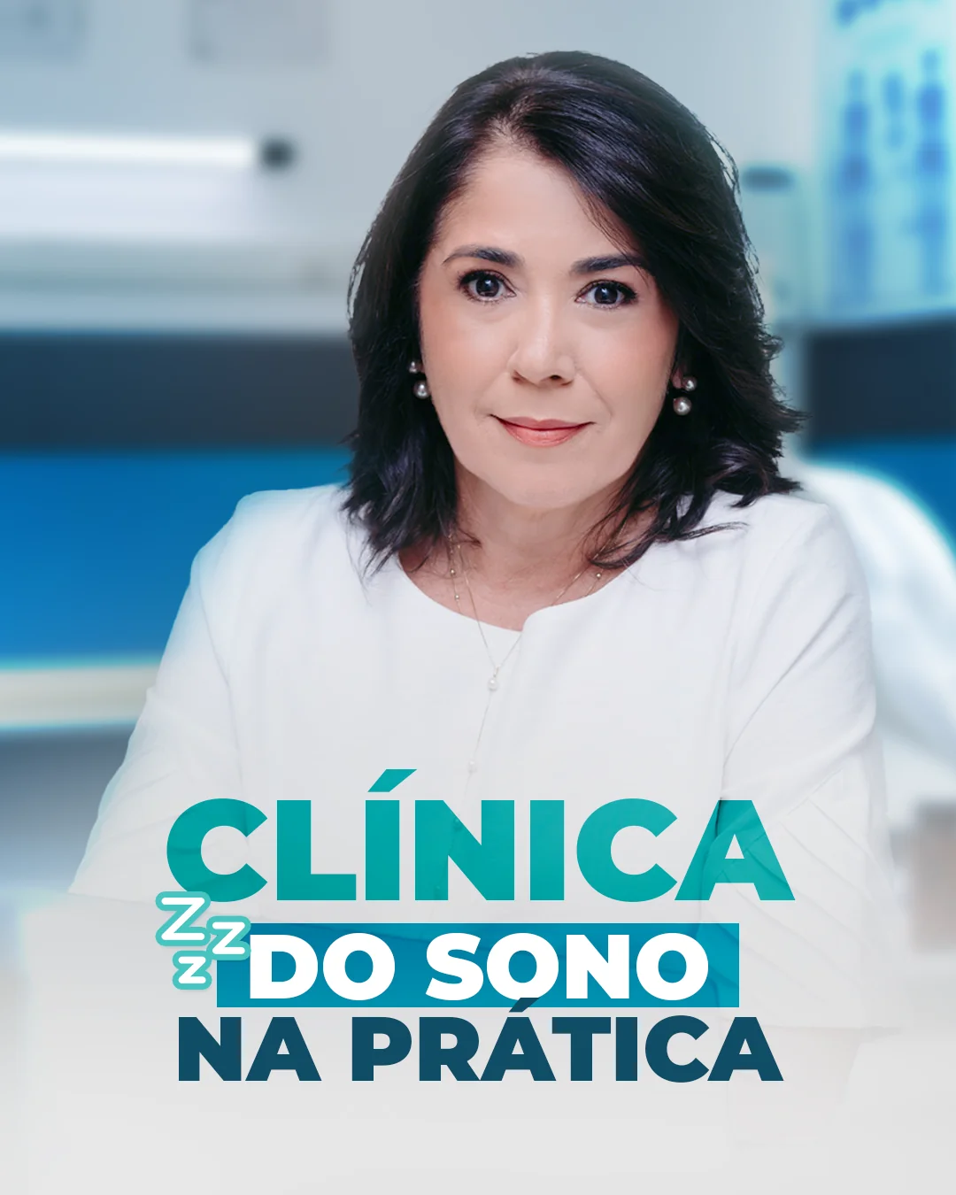 Banner da Clínica Sono na Prática da Dra. Simone Prezotti em formato feed